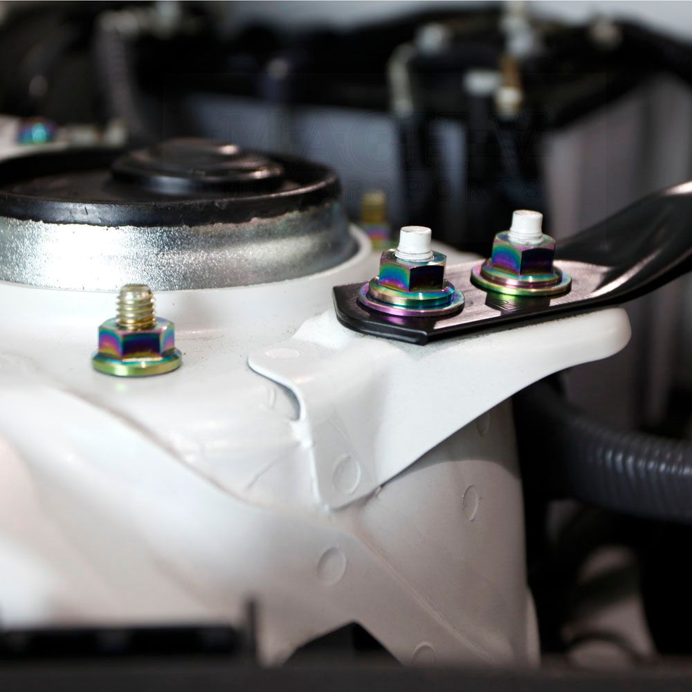 New! Titanium Engine Bay DressUp Bolt Kit Toyota GR86, 86, FRS and